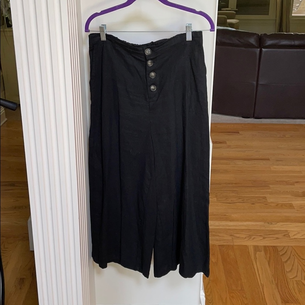 Who What Wear Wide Leg Cropped Pants